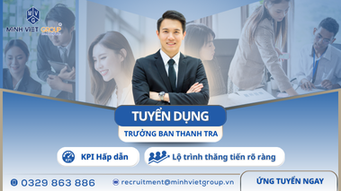 Tuyển dụng Trưởng Ban Thanh tra